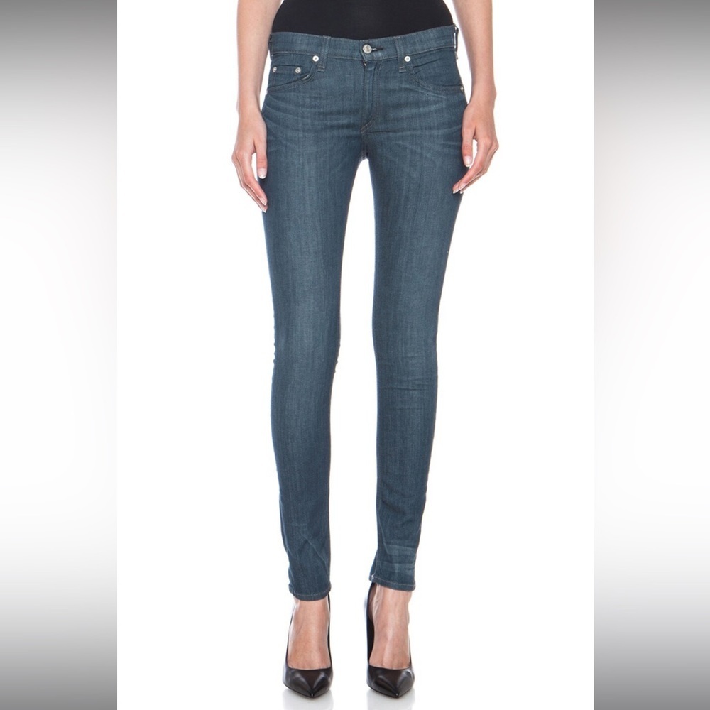 rag & bone Slim Dark Wash Blue Skinny Jeans